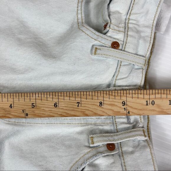 Levi’s 501 Denim Cut Off Shorts Distressed Frayed Women's Size 25 - Picture 9 of 11